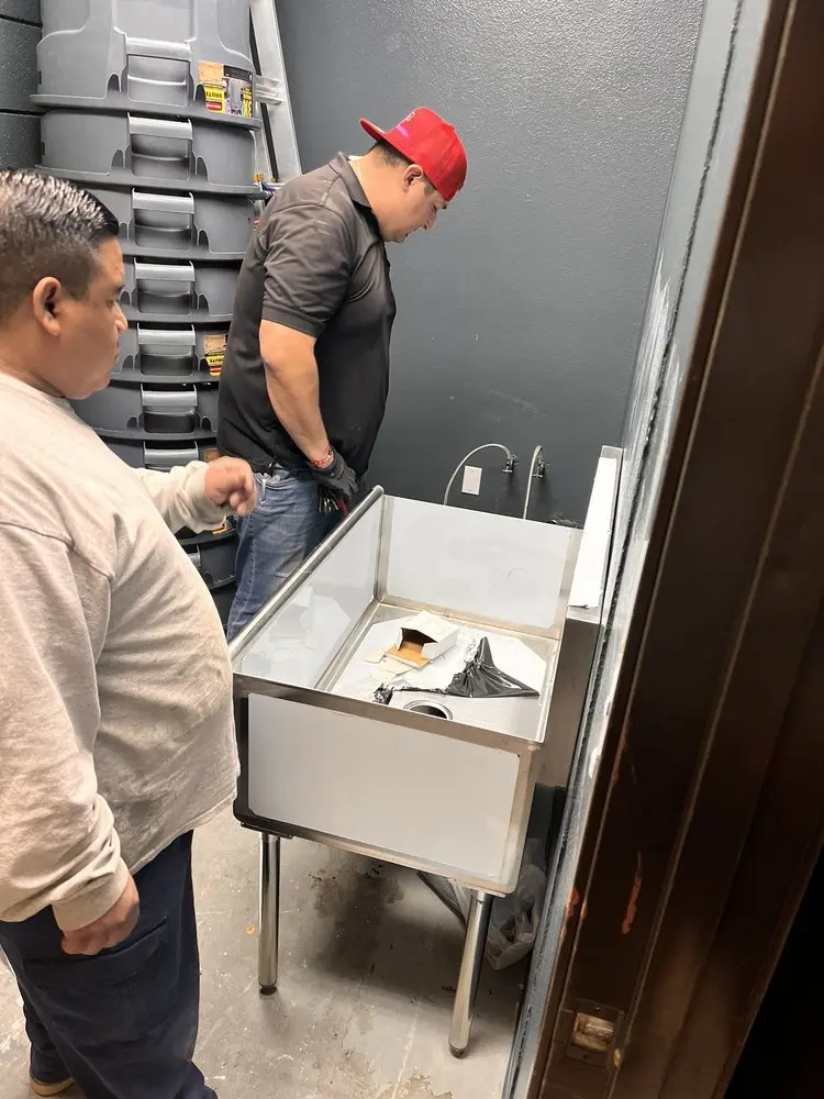 Commercial plumbing and sink installation in Greenfield Heights