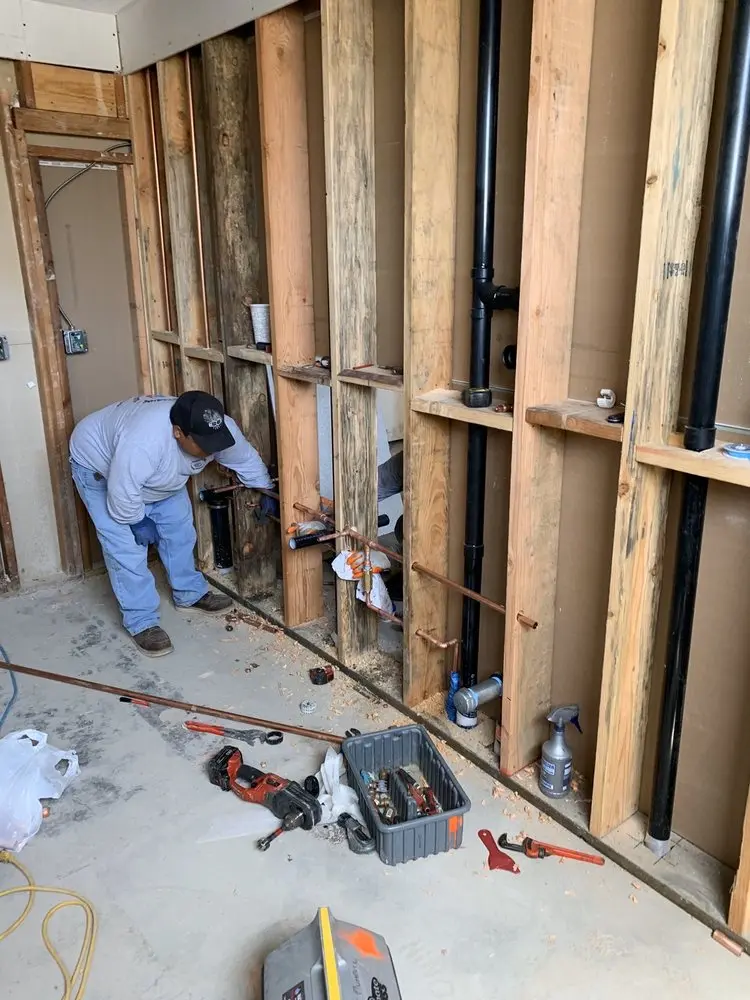 Commercial rough-in plumbing for Commercial Plumbing in Greenfield Heights